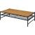Kande Wood/Metal Rectangular Coffee Table Set