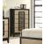 SM 8386a Upholstery/Wood Panel Bedroom Set