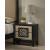 SM 8386a Wood Nightstand w/2 Drawers