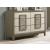 SM 8386 Upholstery/Wood Panel Bedroom Set