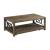 Hamilton Barrel Synthesis Wood Rectangular Cocktail Table