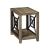 Hamilton Barrel Synthesis Wood Chairside Table