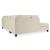Abinger 2-Piece Polyester L-Shaped Sectional Sofa w/Left Arm Chaise Facing