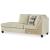 Abinger 2-Piece Polyester L-Shaped Sectional Sofa w/Left Arm Chaise Facing