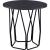Sytira Wood/Metal Round End Table