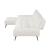 Dominic Chenille 2‑Piece Sectional with Left Chaise & Dual‑Position Backs for Adjustable Seat Depth