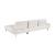 Dominic Chenille 2‑Piece Sectional with Right Chaise & Dual‑Position Backs for Adjustable Seat Depth