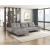Dominic Chenille 2‑Piece Sectional with Left Chaise & Dual‑Position Backs for Adjustable Seat Depth
