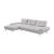 Dominic Chenille 2‑Piece Sectional with Left Chaise & Dual‑Position Backs for Adjustable Seat Depth