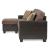 Slater Fabric/Bi-Cast Vinyl Sectional