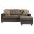 Slater Fabric/Bi-Cast Vinyl Sectional