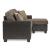 Slater Fabric/Bi-Cast Vinyl Sectional