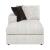 Solace U-Shaped Microfiber 3‑Piece Modular Sectional with Left Chaise