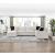 Solace U-Shaped Microfiber 3‑Piece Modular Sectional with Left Chaise