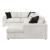 Solace U-Shaped Microfiber 3‑Piece Modular Sectional with Right Chaise