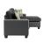 Slater Fabric/Bi-Cast Vinyl Sectional