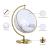 Luna Acrylic Swing Bubble Accent Chair with Metal Base