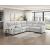 Thorne L-Shaped Chenille 3‑Piece Reclining Sectional with Left Console
