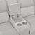 Thorne L-Shaped Chenille 3‑Piece Reclining Sectional with Left Console