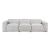Phoebe Microfiber Power Double Reclining Modular Sofa with Power Headrests
