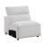 Phoebe Microfiber Power Double Reclining Modular Sofa with Power Headrests