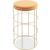 Rebar Velvet Counter Stool