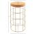 Rebar Velvet Bar Stool