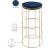 Rebar Velvet Bar Stool