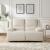 Caliber Microfiber Double Reclining Living Room Set
