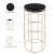 Rebar Velvet Bar Stool