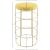 Rebar Velvet Bar Stool