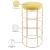 Rebar Velvet Bar Stool