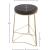 Tres Velvet Counter Stool