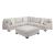Livia L-Shaped Chenille 3‑Piece Modular Sectional