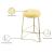 Tres Velvet Counter Stool