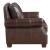 Remington Leather Loveseat