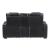 Apex Leather Power Double Reclining Loveseat with LED Lighting