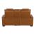 Apex Leather Power Double Reclining Loveseat with LED Lighting