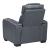 Apex Leather Power Double Reclining Living Room Set with LED Lighting