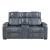 Apex Leather Power Double Reclining Living Room Set with LED Lighting