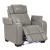 Apex Leather Power Double Reclining Living Room Set with LED Lighting