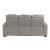 Apex Leather Power Double Reclining Sofa with LED Lighting