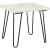 Telestis Marble Square End Table