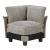Dublin Chenille Modular Loveseat