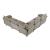 Dublin L-Shaped Chenille 5‑Piece Modular Sectional