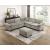 Dublin L-Shaped Chenille 5‑Piece Modular Sectional
