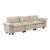 Dublin Chenille Modular Sofa
