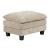 Dublin U-Shaped Chenille 5‑Piece Modular Sectional with Ottomans