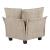 Dublin L-Shaped Chenille 5‑Piece Modular Sectional