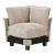 Dublin Chenille Modular Loveseat